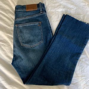 Cropped Flare Madewell Denim